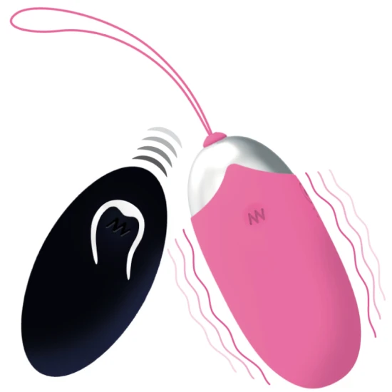 Ou Vibrator Flippy Ii, cu telecomandă, roz