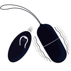Ou Masturbator Intense Flippy I, Cu Telecomandă, Negru