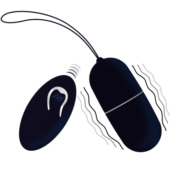 Ou Masturbator Intense Flippy I, Cu Telecomandă, Negru