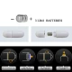 Penis cover din material Flesh, cu iepure vibrator și bullet dublu, 16.5 cm