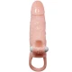 Manșon Penis Brave Man, Cu Stimulare Clitoridiană Și Anală, Culoarea Pielii