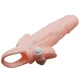 Manșon Penis Brave Man, Cu Stimulare Clitoridiană Și Anală, Culoarea Pielii