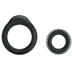 Set 2 inele din silicon, pentru penis, Manhood