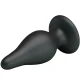 Dop ergonomic din silicon, 15,4 cm, Negru