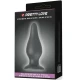 Dop ergonomic din silicon, 15,4 cm, Negru