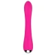 Iepure vibrator cu rotație în stimulatorul clitoridian și funcție de încălzire, Roz