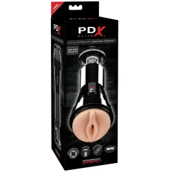 MASTURBATOR CU VIBRAȚII ȘI EFECT DE COMPRESOR