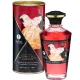 SHUNGA - Ulei de masaj cu efect de căldură, căpșuni și cava, 100 ml