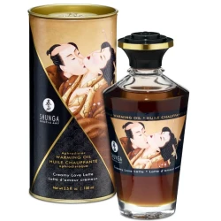 Ulei de masaj cu efect de căldură, aromă de cafea, 100 ml