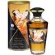 SHUNGA - Ulei de masaj cu efect de căldură, aromă caramel, 100 ml