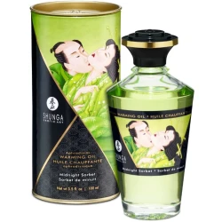 SHUNGA - Ulei de masaj cu efect de căldură, Midnight Sorbet, 100 ml