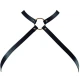 Ham tip body crossed, Negru