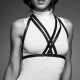 Ham cu bretele tip halter, MAZE, Negru