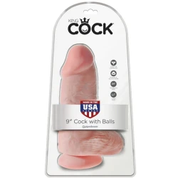 Dildo Realistic - Chubby 23 cm, Negru