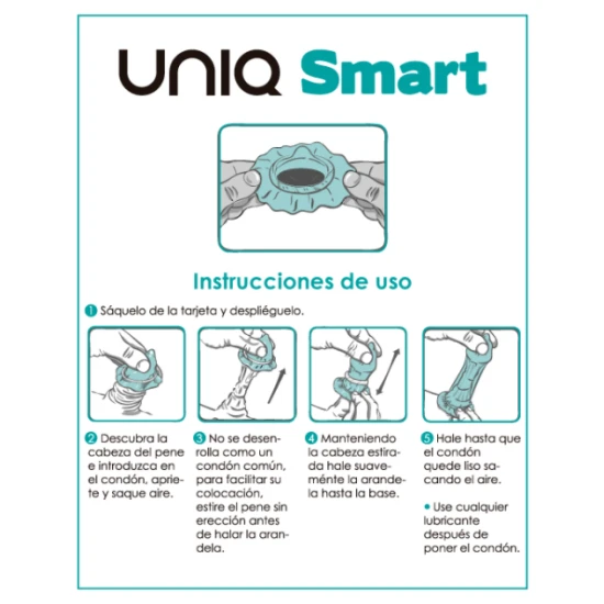 Prezervative smart fără latex, tip pre-erecție