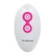 Vibrator anal Pearl din silicon, negru