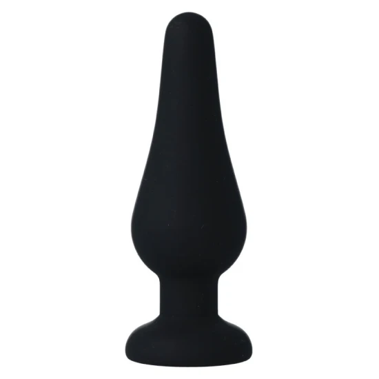 Plug Anal Pipo - Silicon, Negru, 11 cm