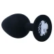 INTENSE - Plug anal, Model M, Negru