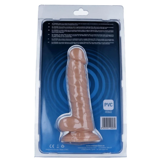 Dildo 7 Realistic - 17.1 cm, Culoarea pielii, 2.9 cm.