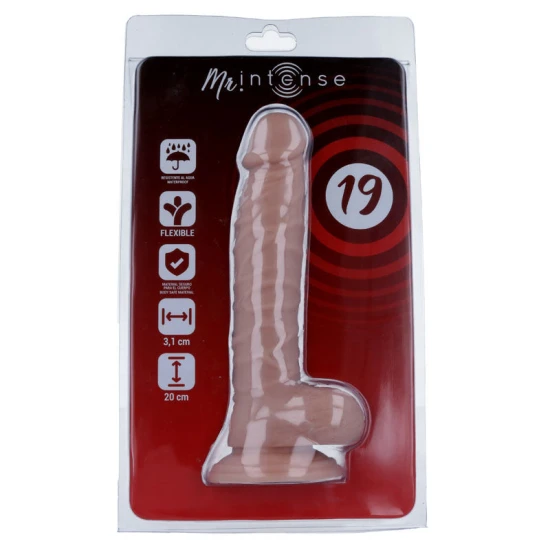 MR INTENSE - DILDO REALIST, 20 CM, Roz