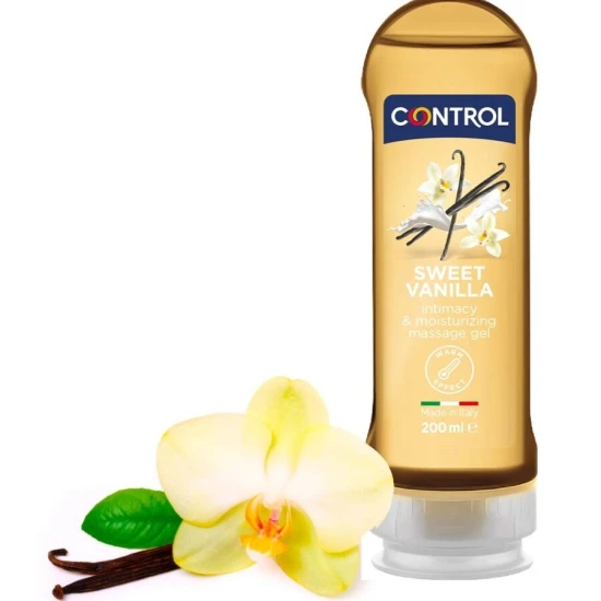 CONTROL - Gel de masaj 2-în-1, Madagascar Sweetness, 200 ml