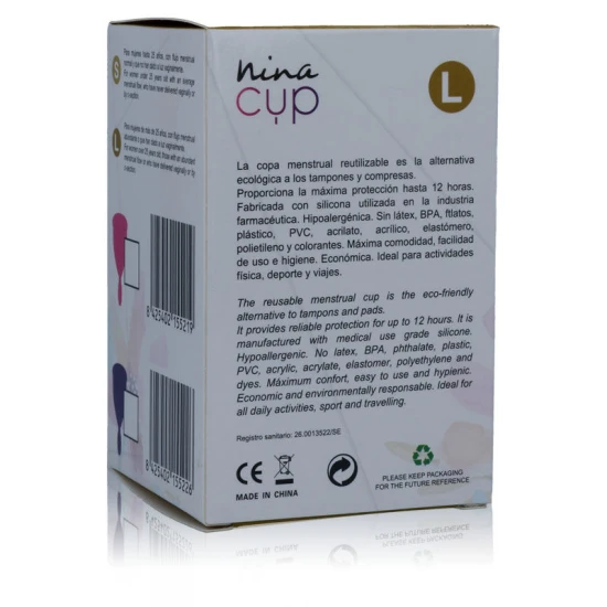 Cupă menstruală Model L, Roz
