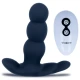 Vibrator anal Pearl din silicon, negru