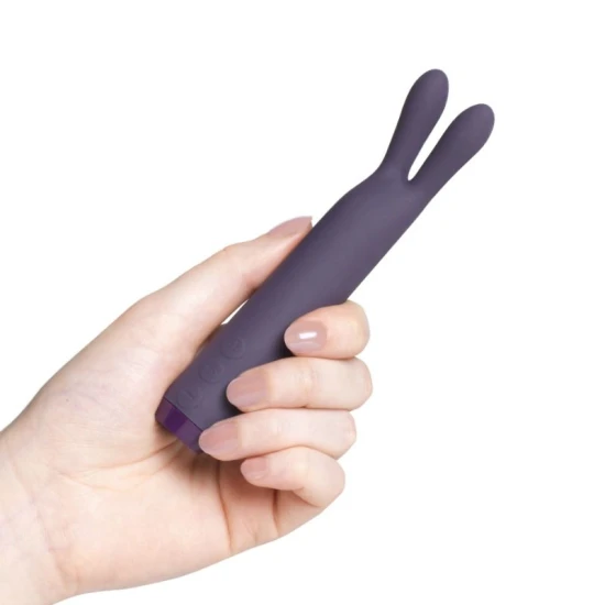 Iepure vibrator cu bile - Model, Roz
