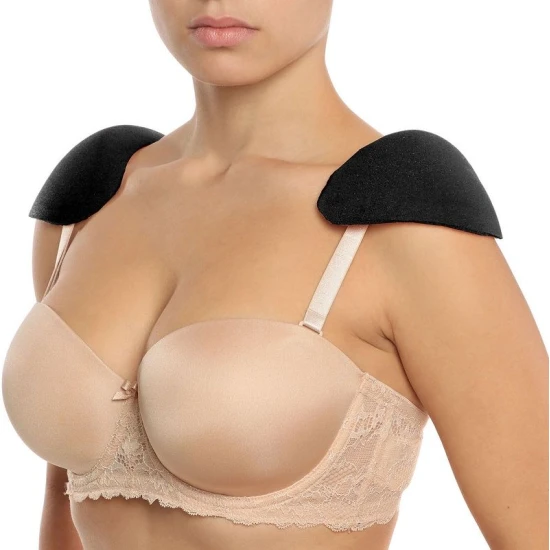 BYE-BRA - Protecții pentru umeri tip suport, Negru