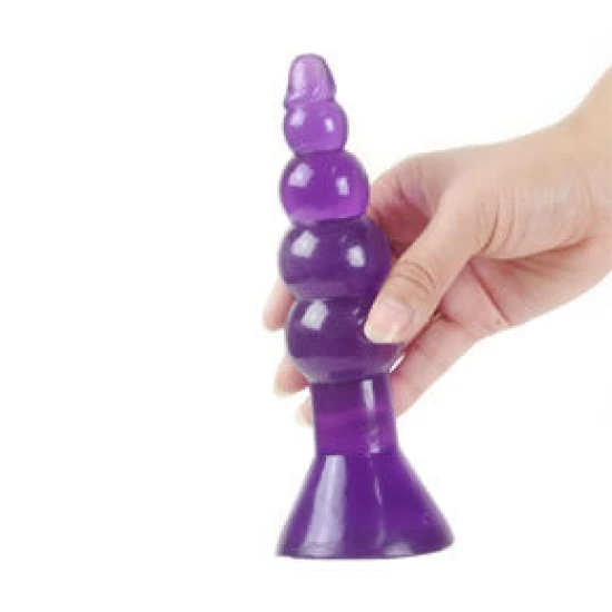 Climax se întâmplă Anal Plug, 17 cm, Mov