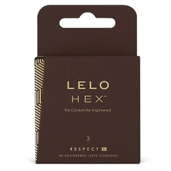 Set prezervative Model HEX Respect XL, 3 bucăți