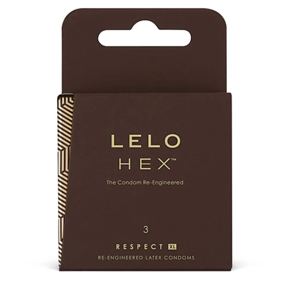 Set prezervative Model HEX Respect XL, 3 bucăți