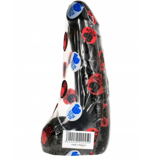 DILDO REALIST MOALE NEGRU, 20 CM