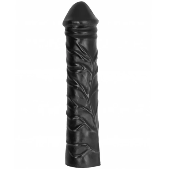 DILDO MARE - MODEL SOFT FISTING, NEGRU, 32 CM
