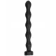 Plug anal, Model tip bilă, Negru, 32 cm