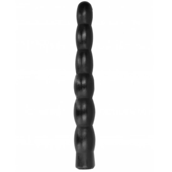 Dildo Anal - 32 CM, Negru, Unisex.