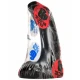 Dildo All Black - 9 cm, Negru, Unică Mărime
