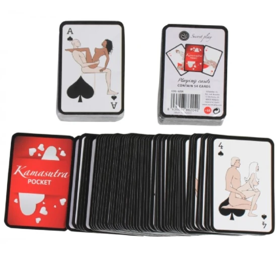 Cărți de joc Pocket Kamasutra, multicolor