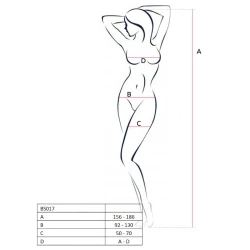 PASSION - Tip Produs Bodystocking, Negru, One Size