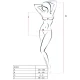 PASSION - Tip Produs Model, Alb. - BS035 Bodystocking, One Size