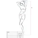 PASSION - Tip Produs Bodystocking, Negru, One Size
