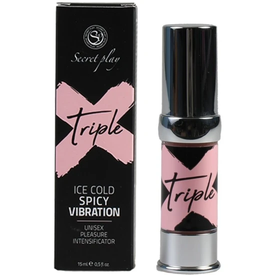Gel intensificator de plăcere unisex TRIPLE X,