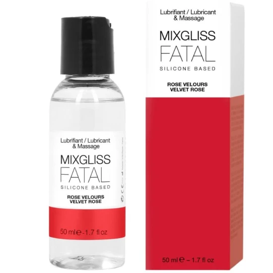 Lubrifiant din silicon FATAL ROSES, Roz, 50 ml