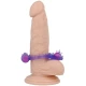 Inele vibrante - Model tip dublu, Roz Mov