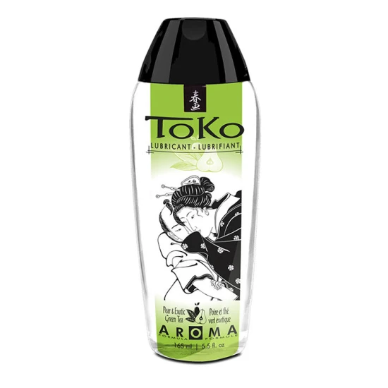 SHUNGA - Lubrifiant aromat tip gel, Pară & Ceai verde exotic,