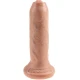 DILDO REALIST NEDECUPAT - PIELE REALISTĂ - 15 CM