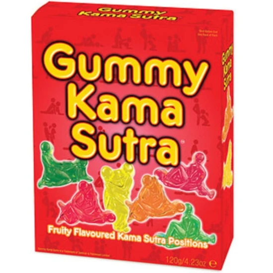 Gumă de mestecat Kamasutra - Delicioasă, colorată, 120g