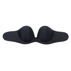 BYE-BRA - Sutien tip balconet, Negru
