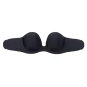 BYE-BRA - Sutien tip balconet, Negru