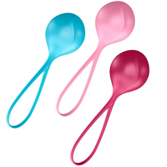 Bile Kegel - Set de antrenament, Silicon, 57 Grame.